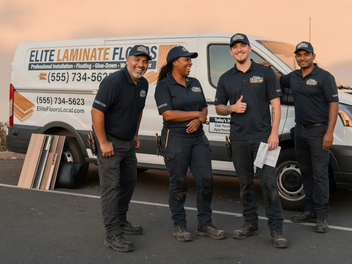 Laminate flooring installation company in Alexander, ND